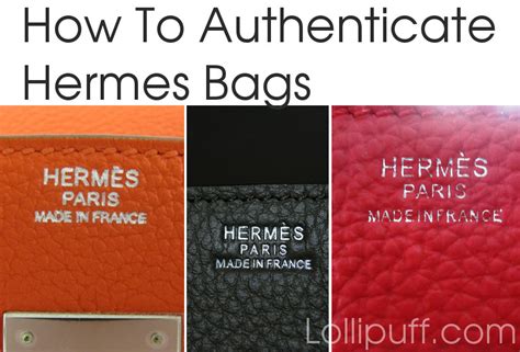 echterdigen hermes|how to check hermes bags.